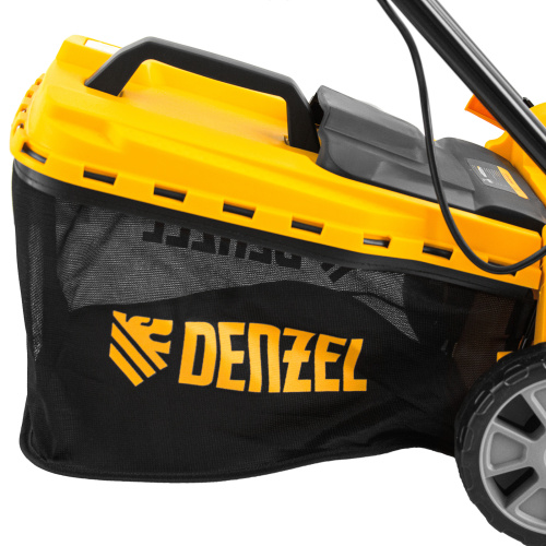 Газонокосилка электрическая GM-1600, 1600 Вт, ширина 36 см, 3 уровя, травосборник 35 л. Denzel купить в Москве с доставкой по всей России | ProtosMarket.ru