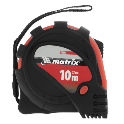 Рулетка Status Magnet 3 fixations,10 м х 32 мм,обрезиненный корпус,зацеп с магнитом Matrix по ценам производителя в Казани с доставкой по всей России