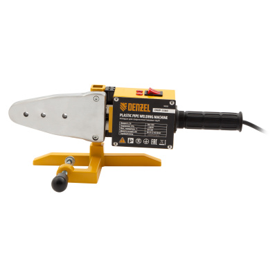Аппарат для сварки пластиковых труб DWP-1500, 1500 Вт, 260-300 град, комплект насадок, 20-63 мм Denzel купить в Москве с доставкой по всей России | ProtosMarket.ru