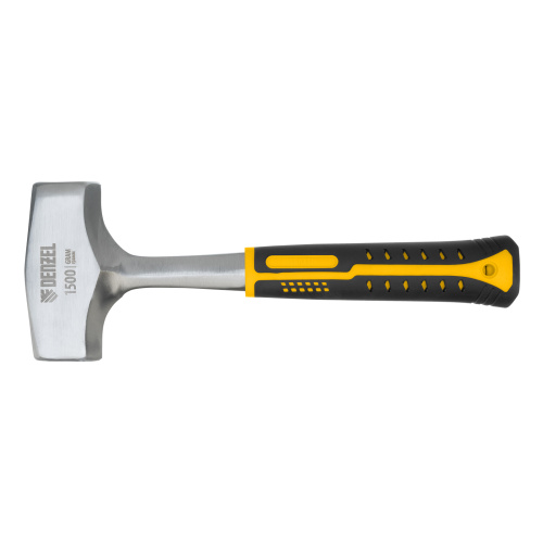 Кувалда 1,5 кг, цельнометаллическая, двухкомпонентная рукоятка Denzel купить в Москве с доставкой по всей России | ProtosMarket.ru