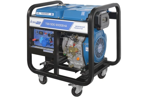 Дизель генератор TSS SDG 9000EHA по ценам производителя в Казани с доставкой по всей России