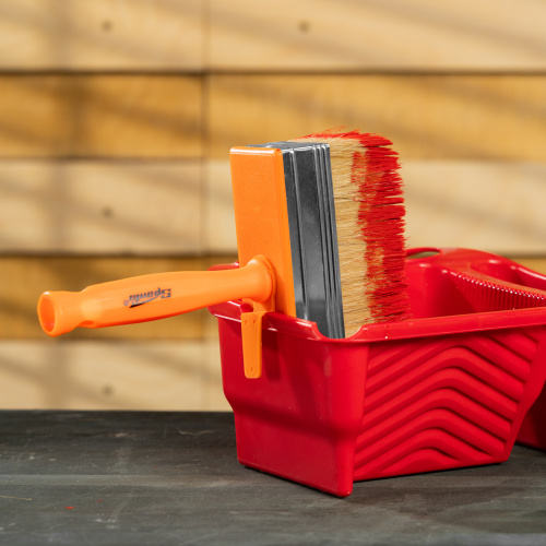 Кисть-ракля, 40х140 мм, натуральная щетина, пластмассовый корпус, пластмассовая ручка Sparta купить в Москве с доставкой по всей России | ProtosMarket.ru