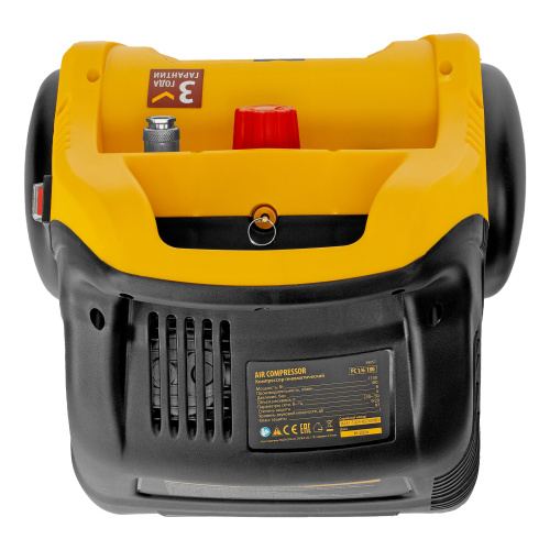 Компрессор воздушный безмасляный РС 1/6-180,1, 1 кВт, 180 л/мин, 6 л Denzel купить в Москве с доставкой по всей России | ProtosMarket.ru