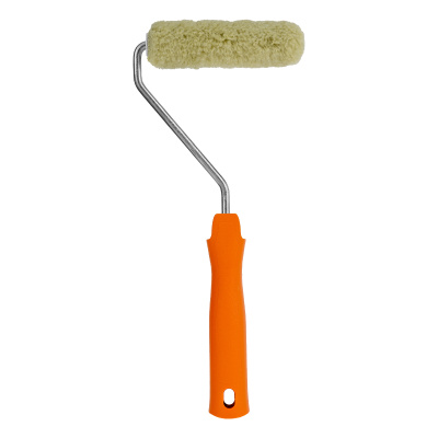 Мини-валик в сборе "Фасадные работы", 110 мм, ворс 12 мм, D 16 мм, D ручки 6 мм, полиакрил, полиэстер Сибртех купить в Москве с доставкой по всей России | ProtosMarket.ru