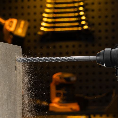 Бур по бетону, цельная крестовая пластина, 12x315 мм, SDS PLUS Denzel по ценам производителя в Казани с доставкой по всей России