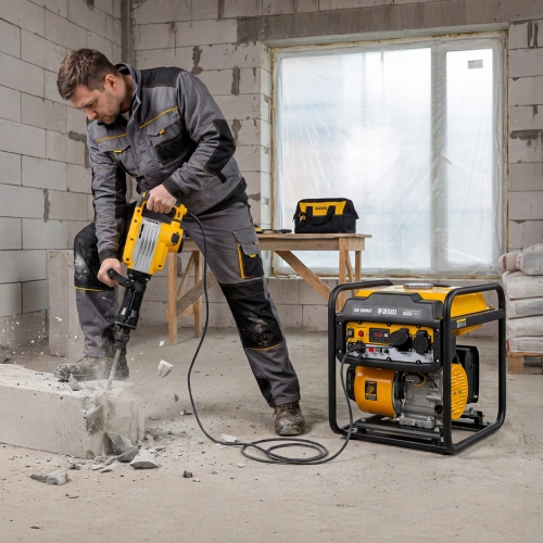 Генератор инверторный GK-3800iF, 3,8 кВт, 230 В, ручной старт DENZEL по ценам производителя в Казани с доставкой по всей России