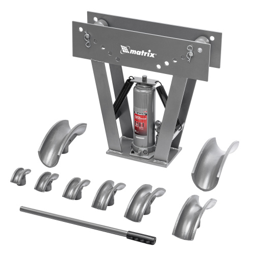 Трубогиб гидравлический, 1/2-3", 15 т, в комплекте с башмаками Matrix купить в Москве с доставкой по всей России | ProtosMarket.ru