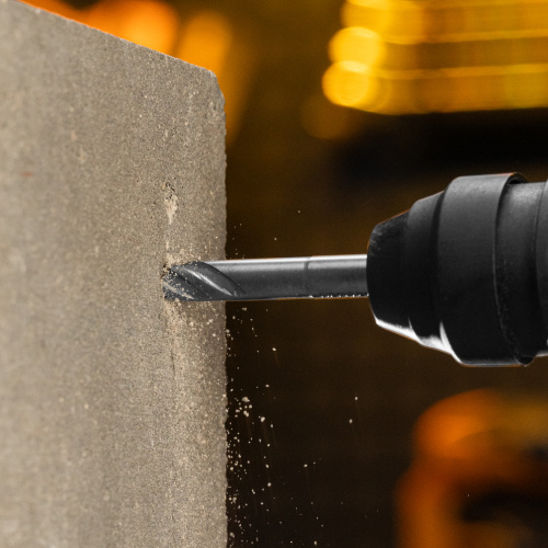 Бур по бетону, цельная крестовая пластина, 10x115 мм, SDS PLUS Denzel по ценам производителя в Казани с доставкой по всей России