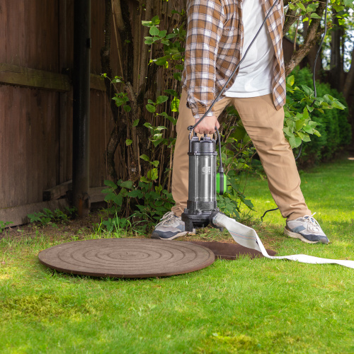 Фекальный насос СФН1500-Н, 1500 Вт, напор 19 м, 25000 л/ч, нож Сибртех купить в Москве с доставкой по всей России | ProtosMarket.ru