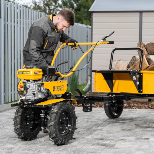 Мотоблок DPT-270S, 7 л.с., ремен.сцеп, фрез 3х4, ШОМ, передачи 2В/1Н Denzel по ценам производителя в Казани с доставкой по всей России