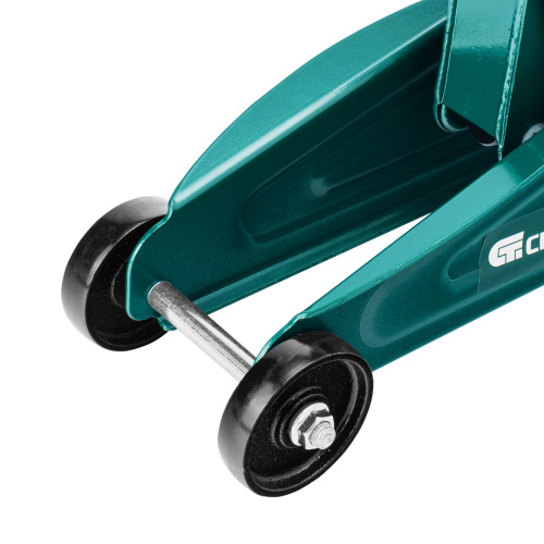 Домкрат гидравлический подкатной, 2 т, 127-330 мм, в пласт. кейсе Сибртех по ценам производителя в Казани с доставкой по всей России