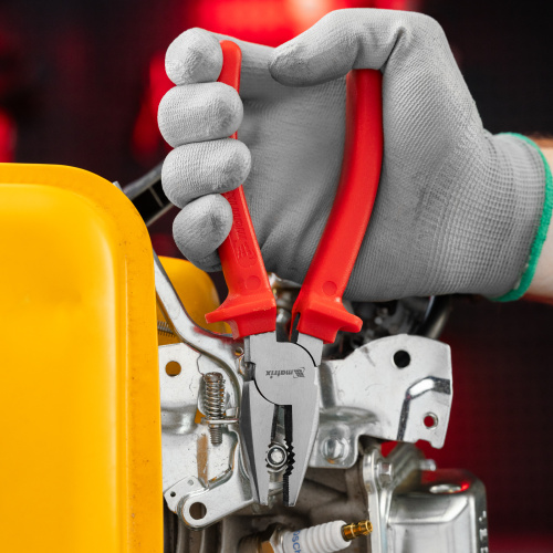 Плоскогубцы Econom, 180 мм, шлифованные, пластмассовые рукоятки Matrix купить в Москве с доставкой по всей России | ProtosMarket.ru