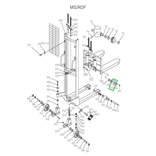 Ролик каретки для MS1016/RDF1016 по ценам производителя в Казани с доставкой по всей России