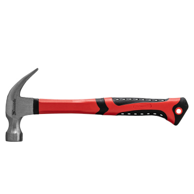 Молоток-гвоздодер, 450 г, боек 27 мм, фибергласовая обрезиненная рукоятка Matrix купить в Москве с доставкой по всей России | ProtosMarket.ru