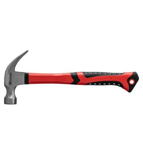 Молоток-гвоздодер, 450 г, боек 27 мм, фибергласовая обрезиненная рукоятка Matrix купить в Москве с доставкой по всей России | ProtosMarket.ru