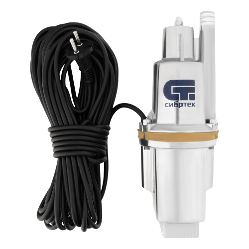 Вибрационный насос СВН300-15, верхний забор, 300 Вт, напор 75 м, 1200 л/ч, кабель 15 м Сибртех купить в Москве с доставкой по всей России | ProtosMarket.ru