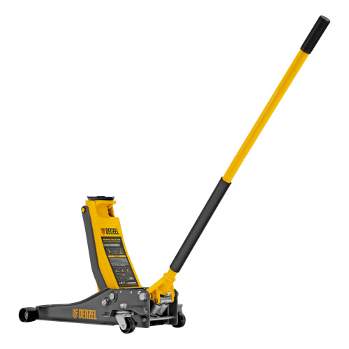 Домкрат гидравлический подкатной, 3 т, 75-500 мм, быстрый подъем, низкий подхват, проф. Denzel по ценам производителя в Казани с доставкой по всей России