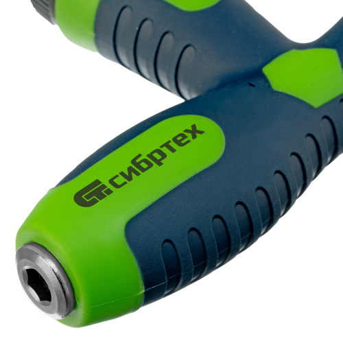 Отвертка Т-образная реверсивная с набором бит, торцевых головок, 33 предмета, CrV Сибртех купить в Москве с доставкой по всей России | ProtosMarket.ru