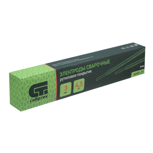 Электроды АНО-21, диам. 3 мм, 4,5 кг., рутиловое покрытие Сибртех купить в Москве с доставкой по всей России | ProtosMarket.ru