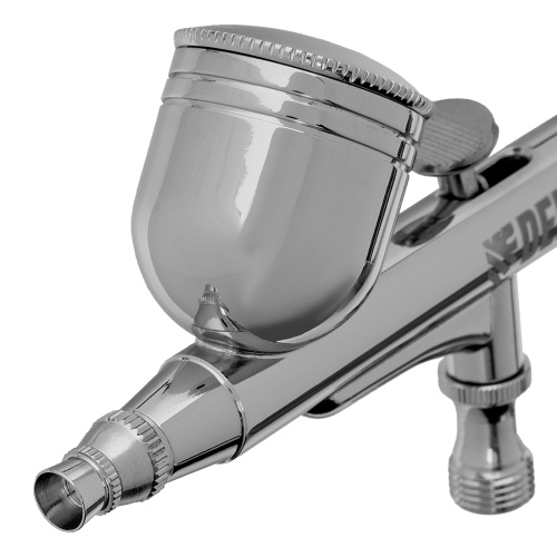 Аэрограф с верхним бачком AB1, 0.2/0.3/0.5 мм, 7 мл, 9 л/мин Denzel по ценам производителя в Казани с доставкой по всей России