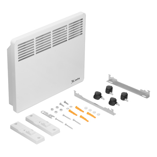 Конвектор электрический КМ-1000.1, 230 В, 1000 Вт, X-образный нагреватель, колеса, термостат MTX по ценам производителя в Казани с доставкой по всей России