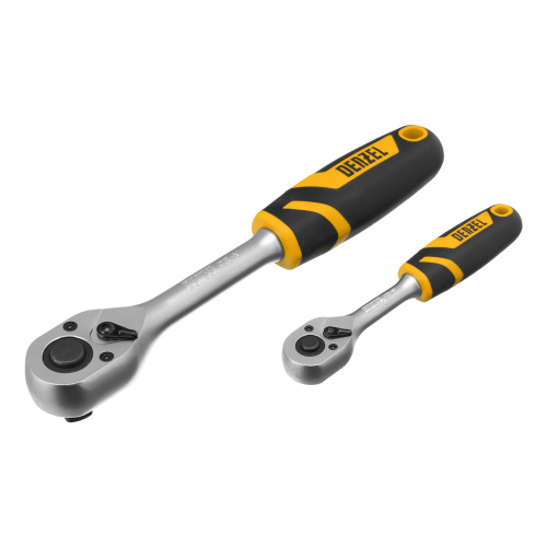 Набор инструментов, 1/2", 1/4", CrV, S2, пластиковый кейс, 84 предмета Denzel купить в Москве с доставкой по всей России | ProtosMarket.ru