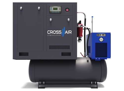 Винтовой компрессор с осушителем CrossAir CA22-8GA-500DRY (IP23) купить в Москве с доставкой по всей России | ProtosMarket.ru