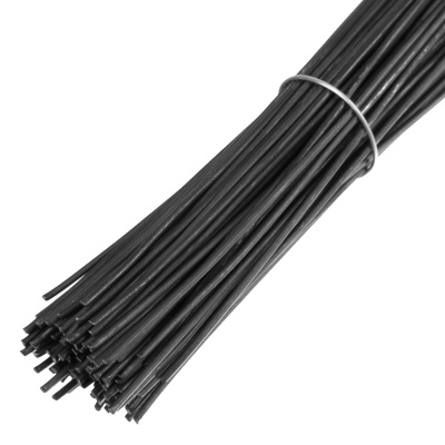 Проволока стальная в прутках 400 мм х 100 шт, вязальная, термообработанная 1.4 мм Сибртех купить в Москве с доставкой по всей России | ProtosMarket.ru