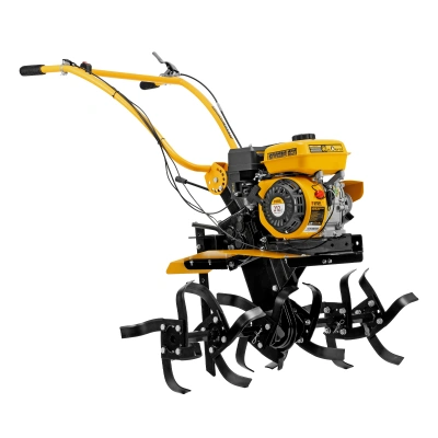 Мотоблок DPT-270SB, 7 л.с., ремен.сцеп, фрез 3х4, ШОМ, без колес, передачи 2В/1Н Denzel по ценам производителя в Казани с доставкой по всей России