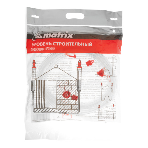 Гидроуровень,удлиненная колба, рельефная градуировка, 10м Matrix по ценам производителя в Казани с доставкой по всей России