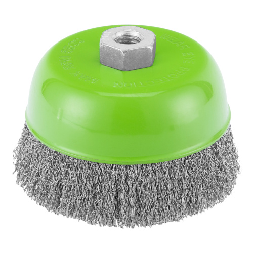 Щетка для УШМ, 125 мм, М14, "чашка", витая проволока Сибртех по ценам производителя в Казани с доставкой по всей России