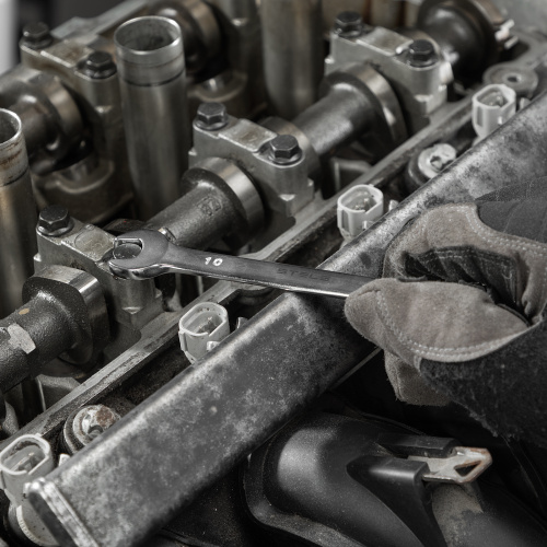 Набор ключей комбинированных 6-17 мм, 6 шт., CrV, матовый хром Stels купить в Москве с доставкой по всей России | ProtosMarket.ru