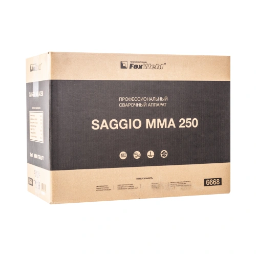 Сварочный аппарат SAGGIO MMA 250 по ценам производителя в Казани с доставкой по всей России