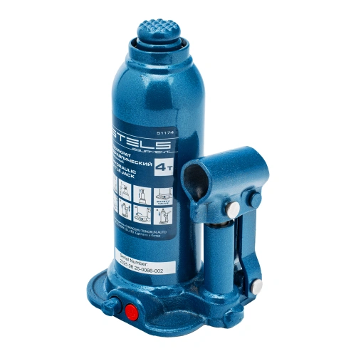 Домкрат гидравлический бутылочный, 4 т, h подъема 188-363 мм, в пластиковом кейсе Stels купить в Москве с доставкой по всей России | ProtosMarket.ru