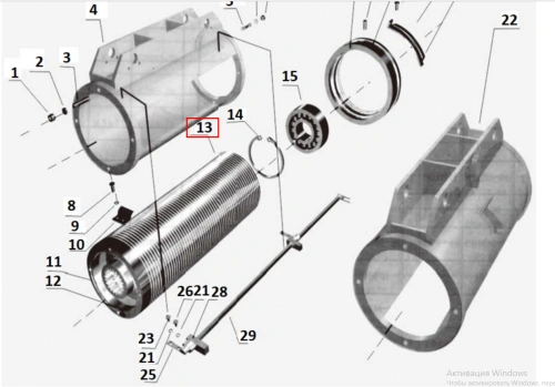 Барабан для талей электрических CD1 5,0 т 6 м по ценам производителя в Казани с доставкой по всей России