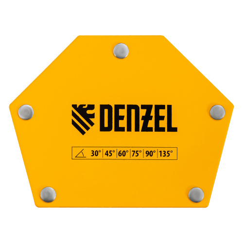 Фиксатор магнитный для сварочных работ усилие 50 LB, 30х45х60х75х90х135 град. Denzel по ценам производителя в Казани с доставкой по всей России