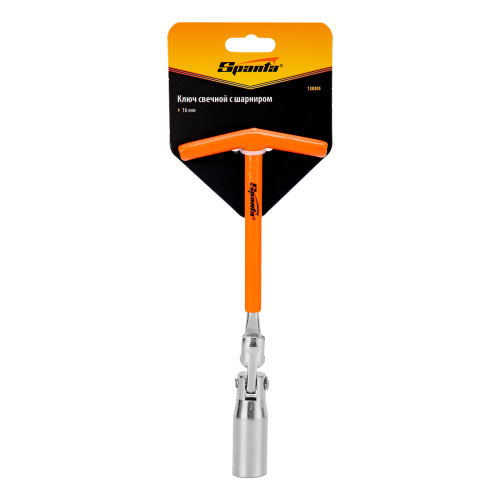 Ключ свечной карданный, 16 мм, с шарниром Sparta по ценам производителя в Казани с доставкой по всей России