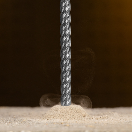 Бур по бетону, цельная крестовая пластина, 8x315 мм, SDS PLUS Denzel по ценам производителя в Казани с доставкой по всей России