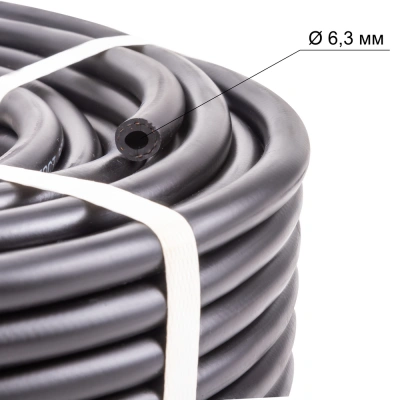 Рукав кислородный д.6.3мм черный (бухта 40м, 3 кл) купить в Москве с доставкой по всей России | ProtosMarket.ru