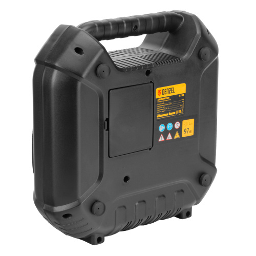 Компрессор воздушный DL1100 1.1 кВт, 180 л/мин, с набором аксессуаров Denzel купить в Москве с доставкой по всей России | ProtosMarket.ru