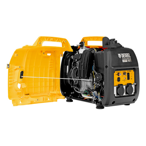 Генератор инверторный GT-2200iS, 2.2 кВт, 230 В, бак 4 л, закрытый корпус, ручной старт Denzel купить в Москве с доставкой по всей России | ProtosMarket.ru