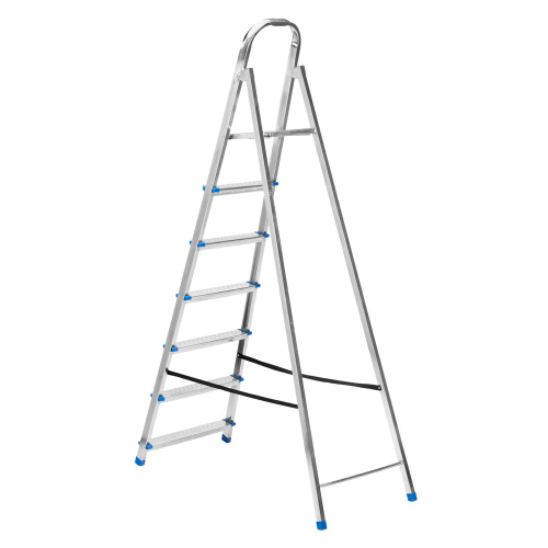 Стремянка, 7 ступеней, стальная, оцинкованная Сибртех по ценам производителя в Казани с доставкой по всей России