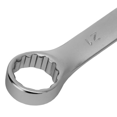 Ключ комбинированный, 21 мм, CrV, матовый хром Stels по ценам производителя в Казани с доставкой по всей России