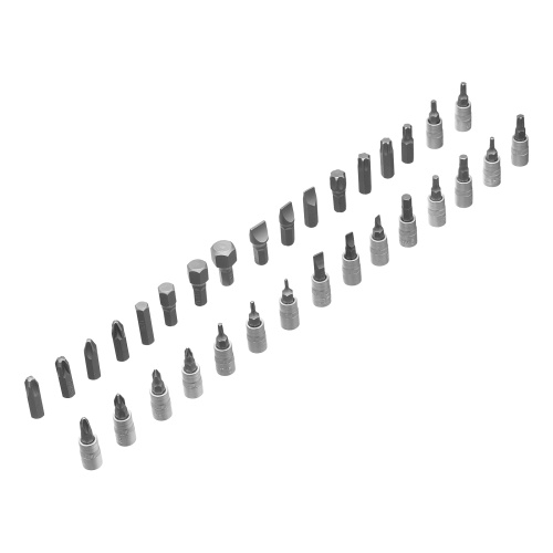 Набор инструмента, 1/2", 1/4", пластиковый кейс, 83 предмета Сибртех купить в Москве с доставкой по всей России | ProtosMarket.ru