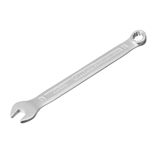 Ключ комбинированный 6 мм, CrV, холодный штамп Gross по ценам производителя в Казани с доставкой по всей России