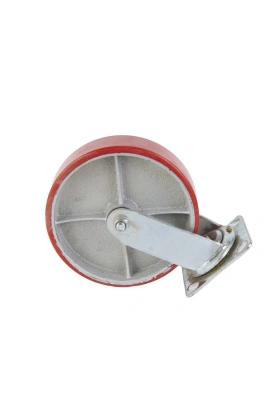 Колесо большегрузное поворотное SCp 80 200 мм полиуретановое (F) купить в Москве с доставкой по всей России | ProtosMarket.ru