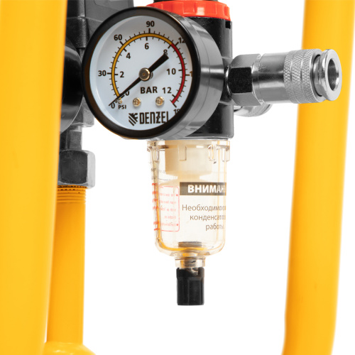 Компрессор безмасляный, малошумный DLS 2200/50, 2200 Вт, 2x1100, 50 л, 380 л/мин Denzel купить в Москве с доставкой по всей России | ProtosMarket.ru