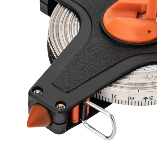 Рулетка геодезическая, 30 м х 12,5 мм, лента ПВХ, открытый корпус Sparta по ценам производителя в Казани с доставкой по всей России