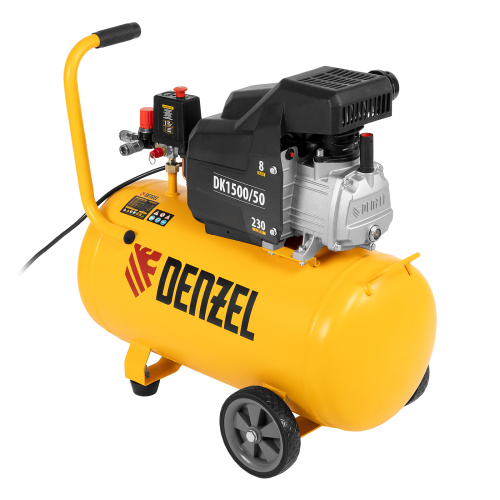 Компрессор воздушный DK1500/50, Х-PRO 1.5 кВт, 230 л/мин, 50 л Denzel купить в Москве с доставкой по всей России | ProtosMarket.ru