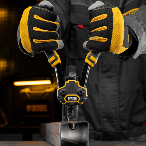 Заклепочник для резьбовых заклепок, двуручный, заклепки М3, М4, М5, М6, М8, М10, M12 Denzel купить в Москве с доставкой по всей России | ProtosMarket.ru